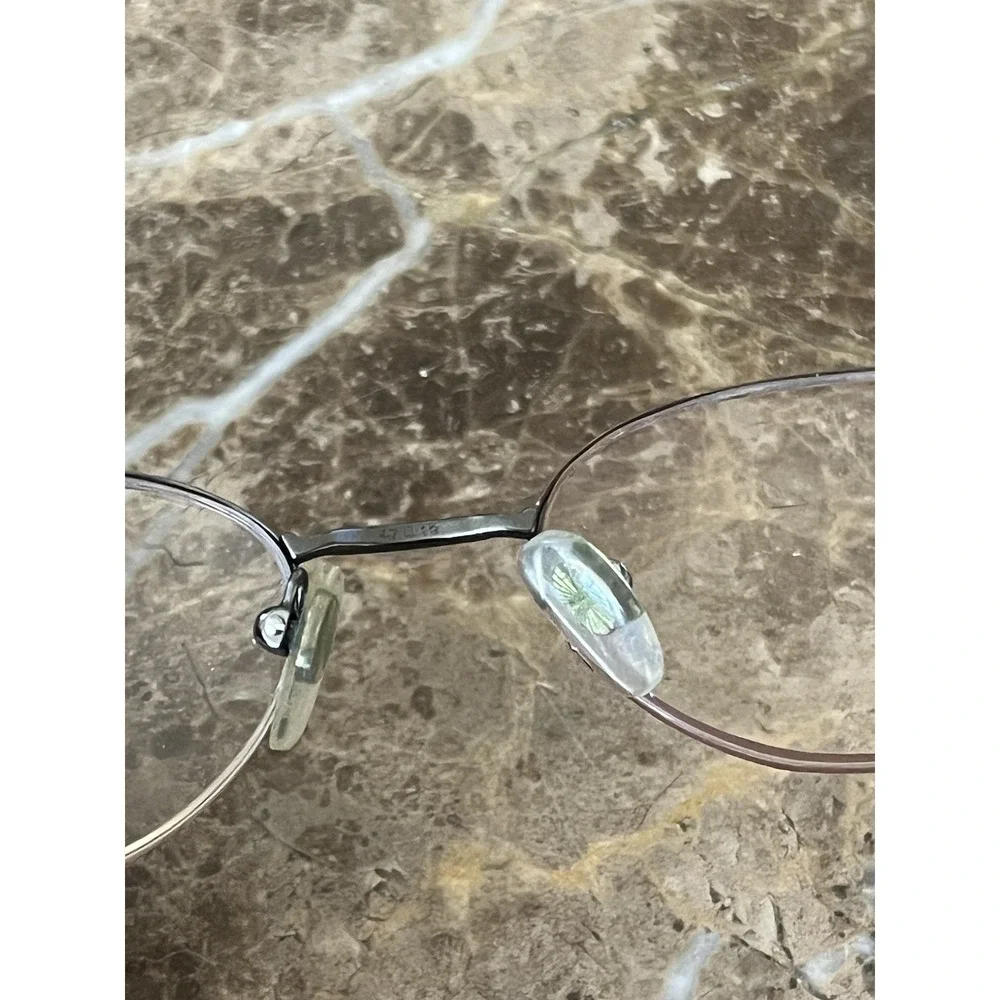 Emporio Armani Eyeglasses Frames Only, 118 1145, 47-19-130, Silver Made in Italy